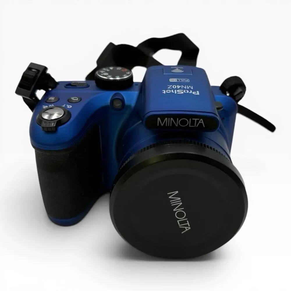 Minolta MN40Z ProShot 20MP/1080P FHD Digital Camera With 40x Optical Zoom(Blue)